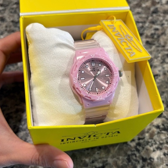 Invicta Celestial Women's Watch - 35mm,
Transparent, Pink NWT - Picture 3 of 10